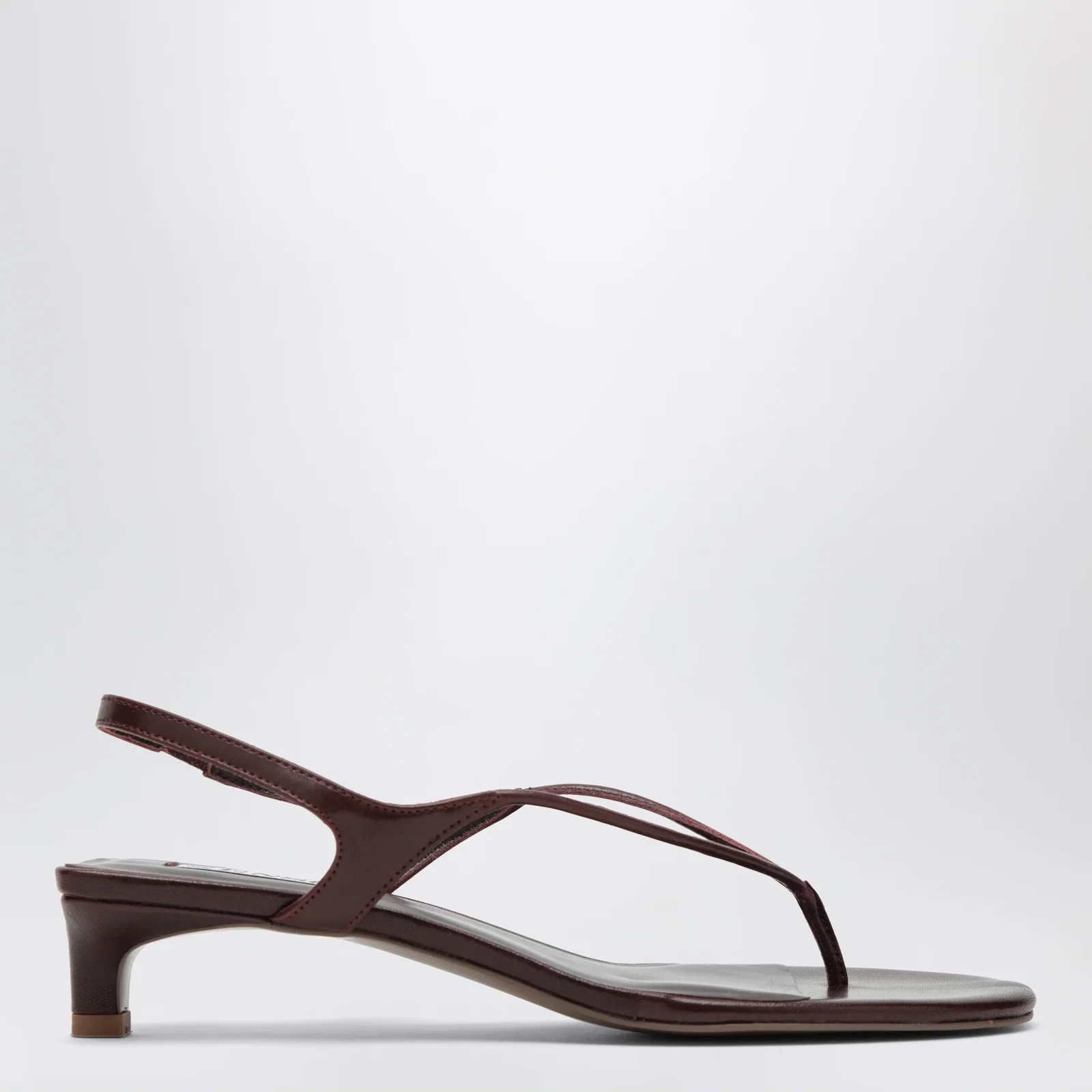 SENSO Genesis heeled sandals in mahogany