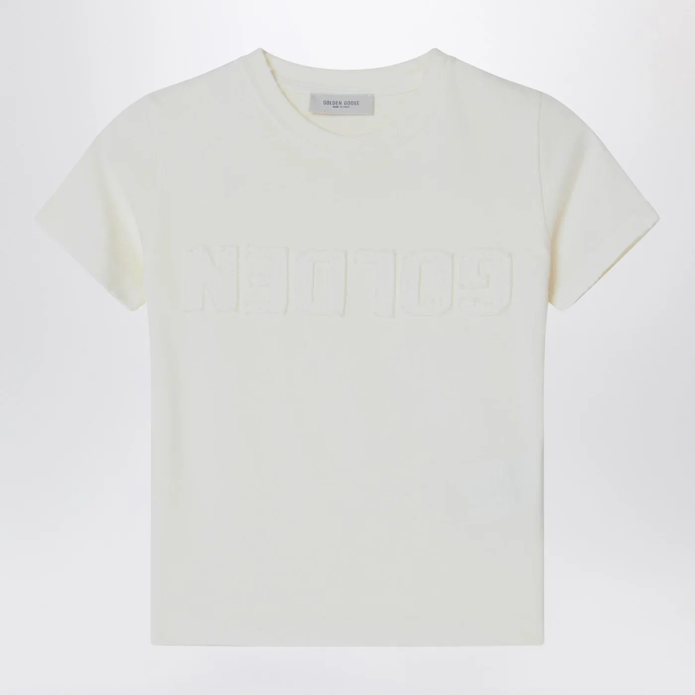 Golden Goose White t-shirt with logo