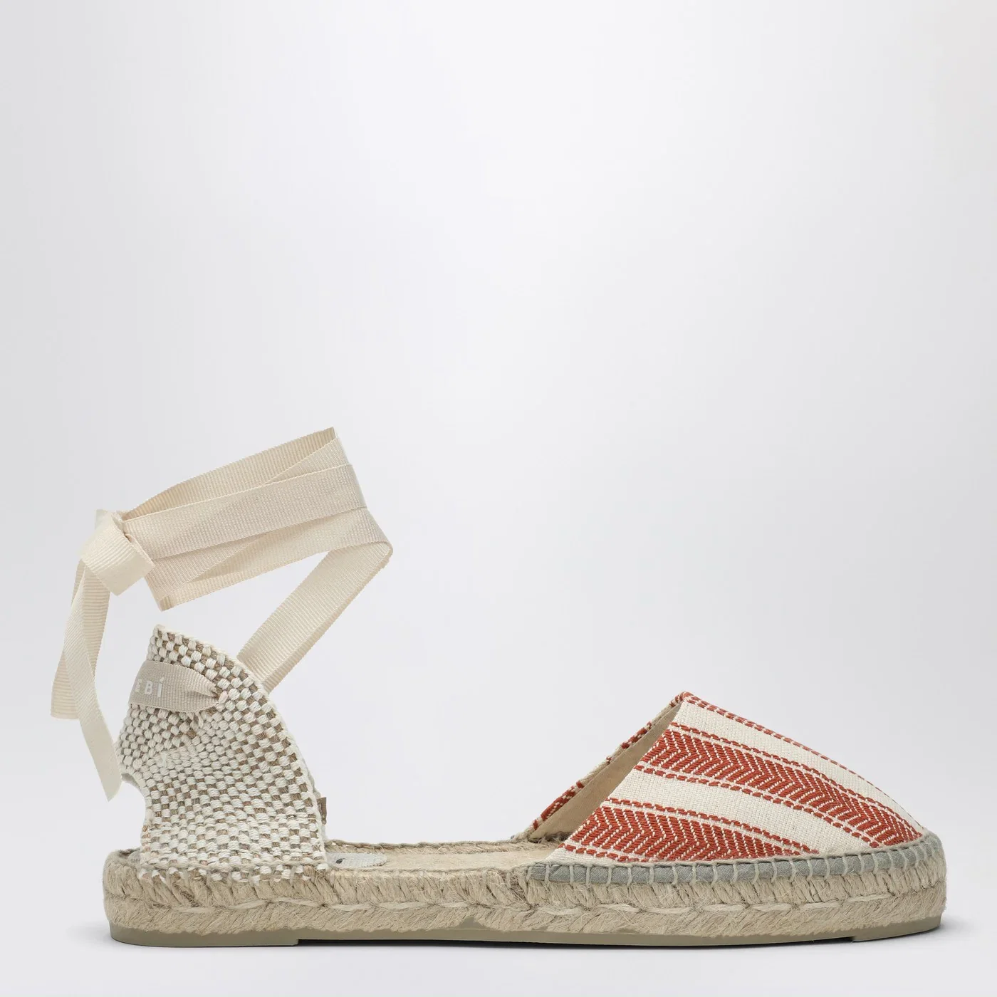 Manebí Low espadrilles ivory/terracotta