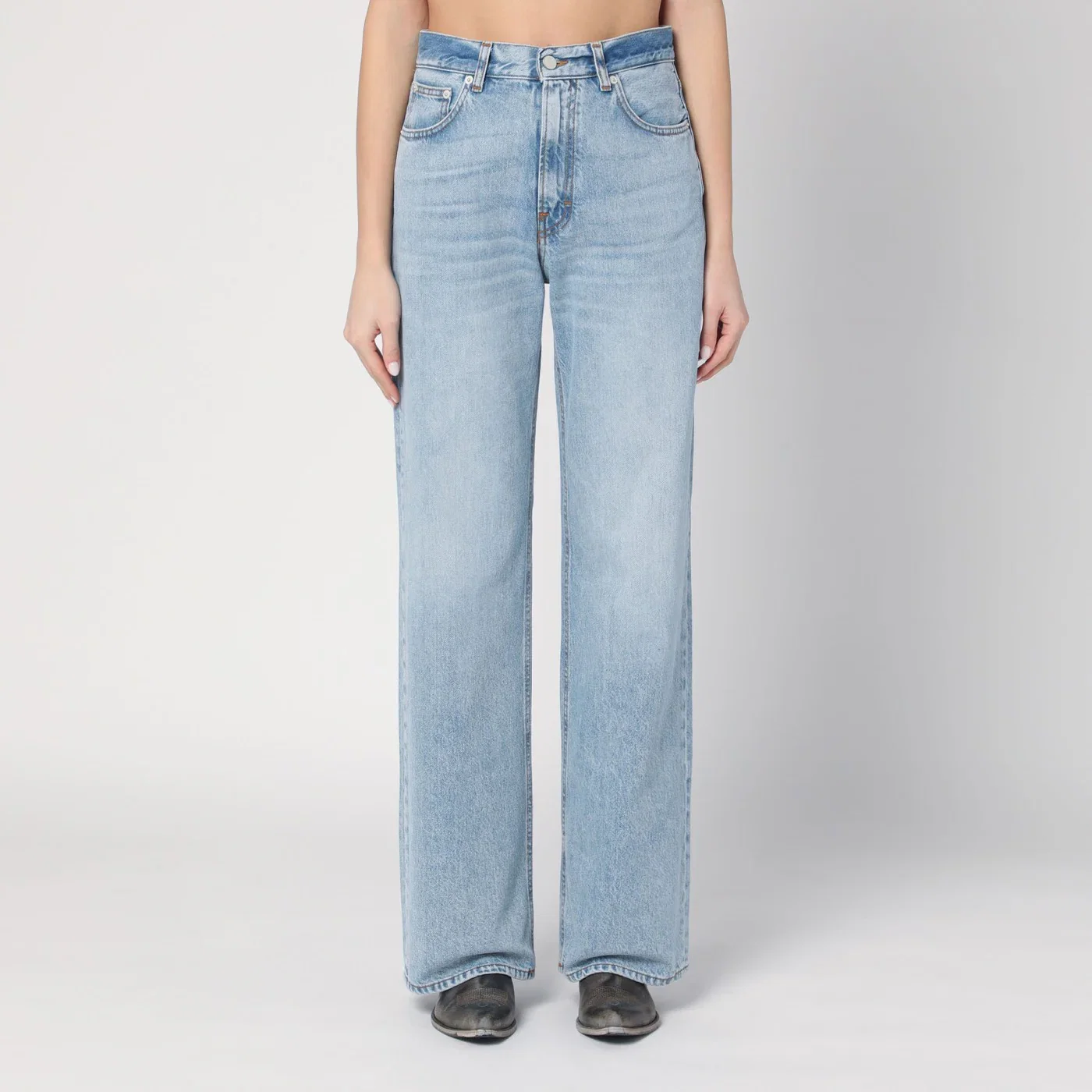 HAIKURE Light blue washed jeans