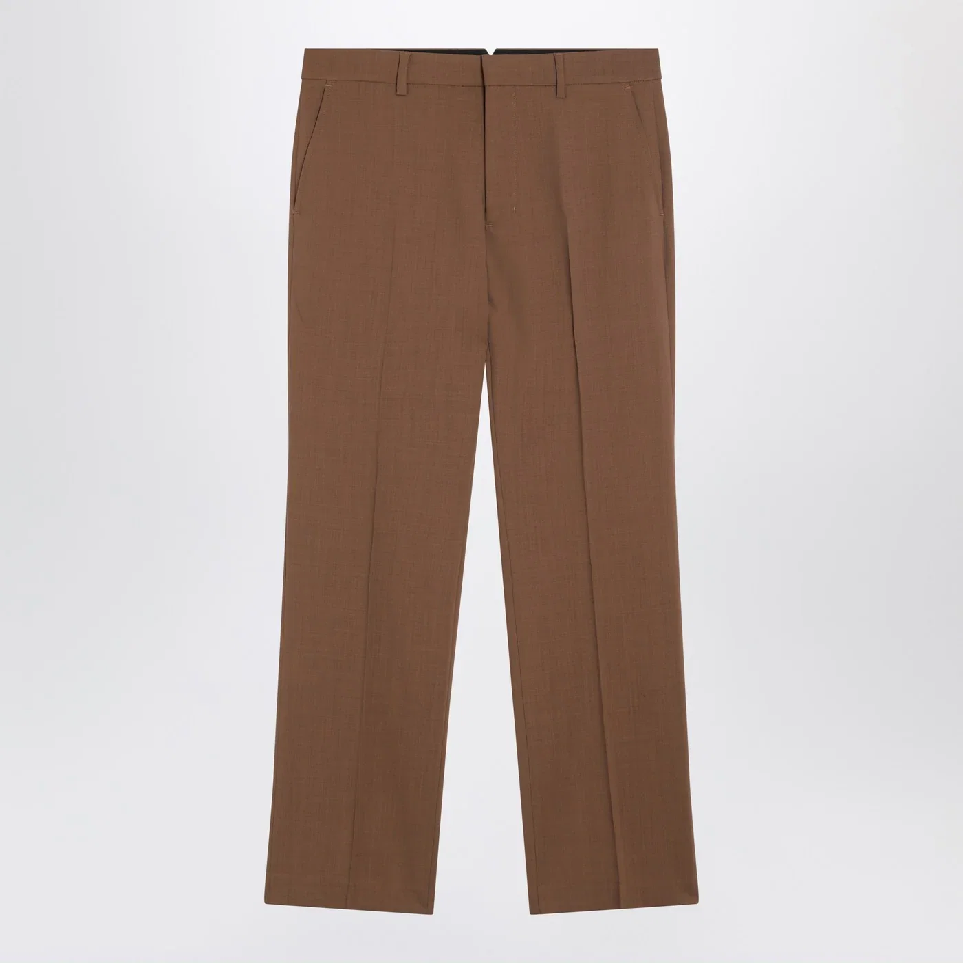 Ami Paris Hazelnut wool trousers