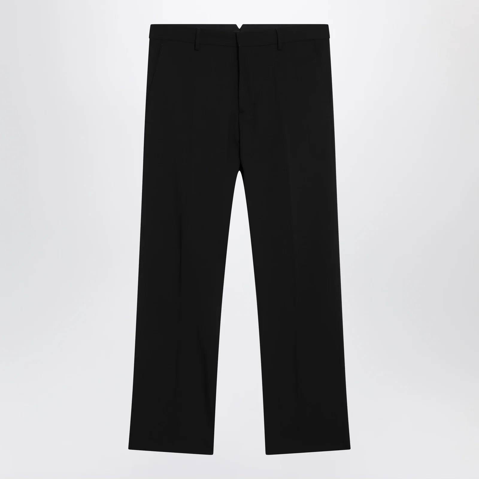Ami Paris Black trousers in wool gabardine