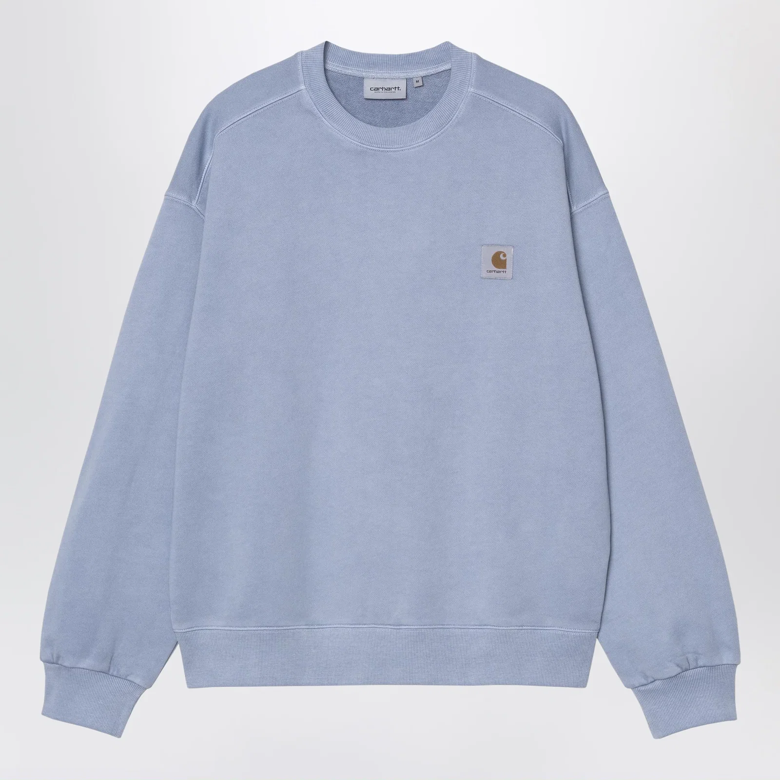 Carhartt WIP Nelson Gentle Blue/Garment dyed sweatshirt