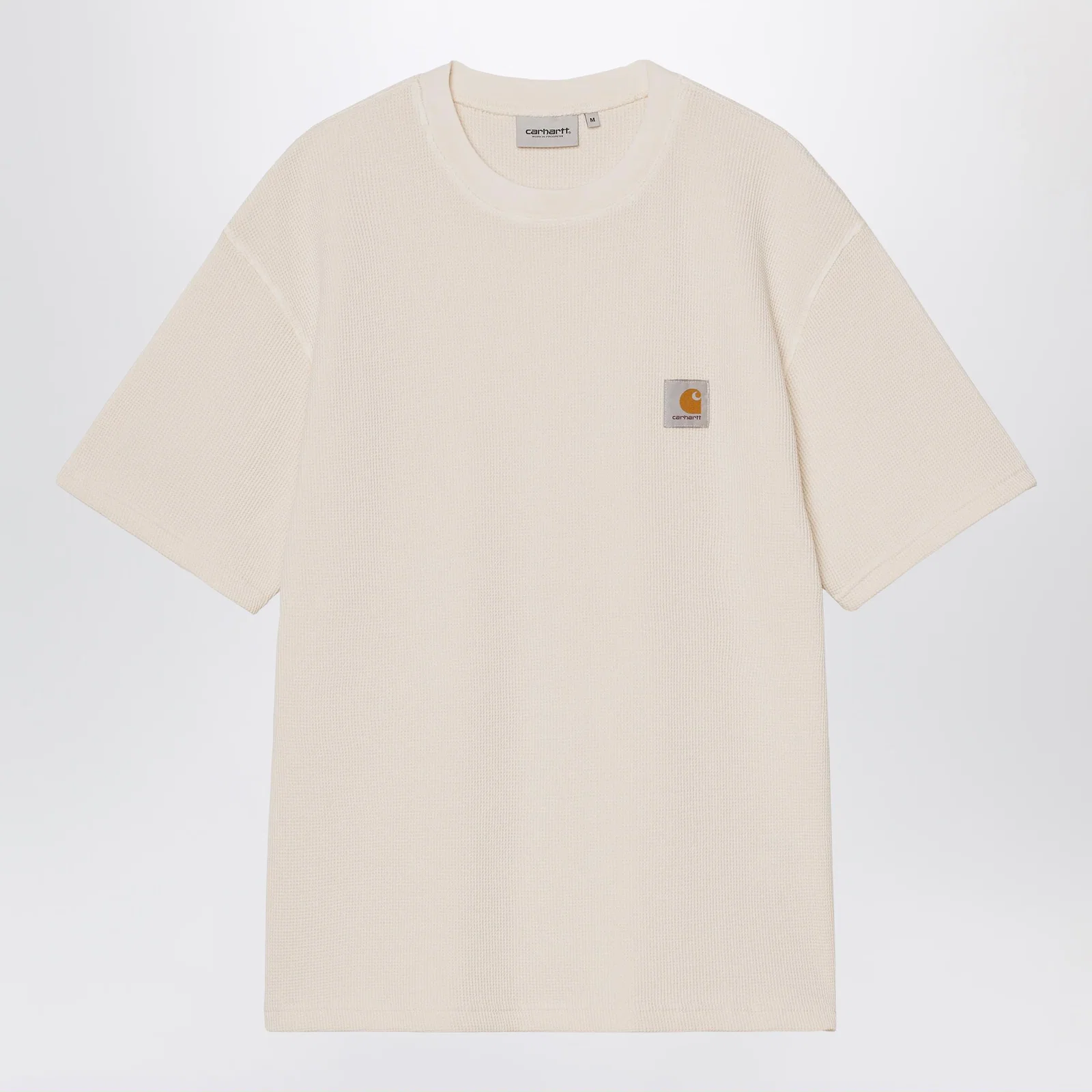 Carhartt WIP S/S Nelson Waffle T-Shirt Natural/Garment dyed
