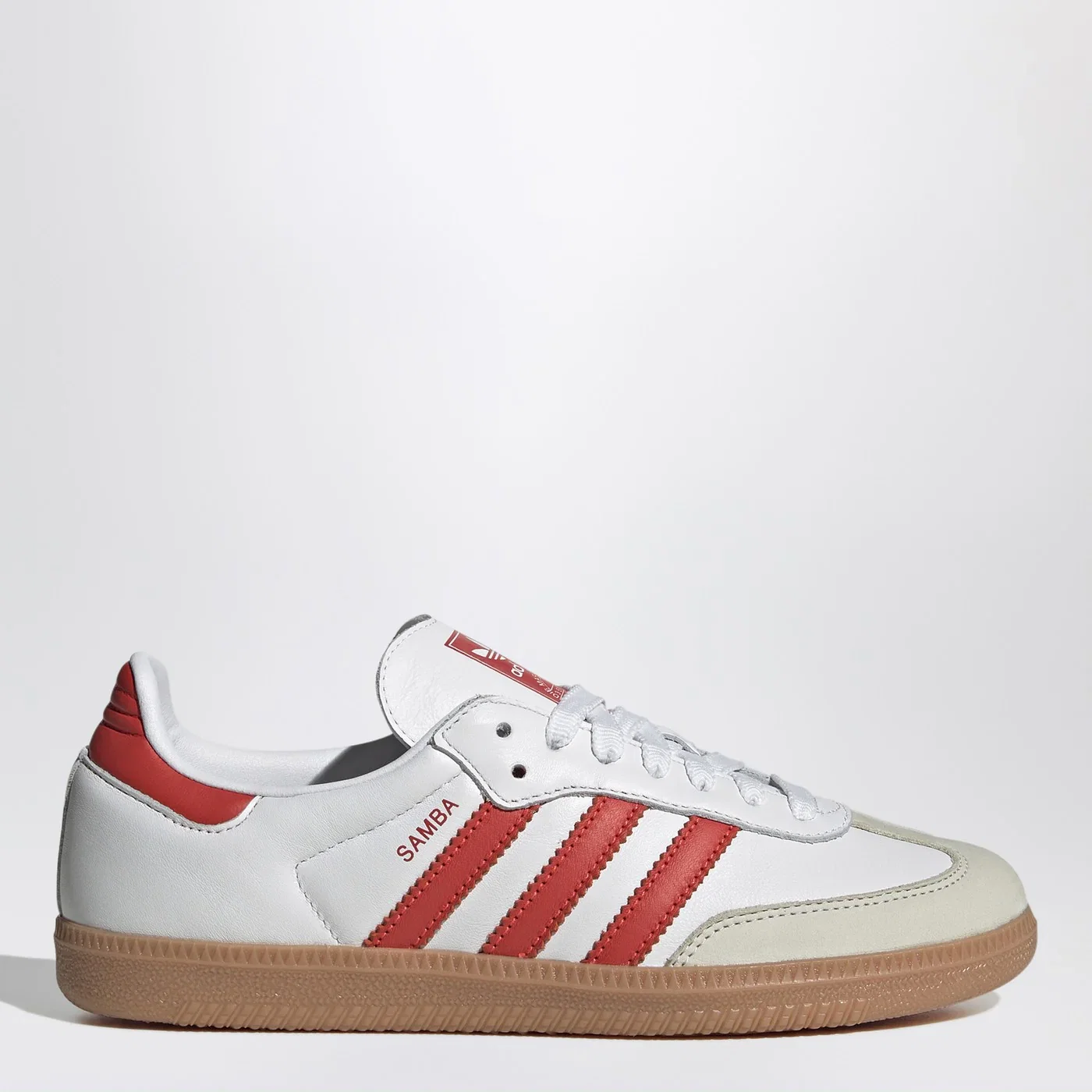 adidas Originals Low Samba OG white/red trainer