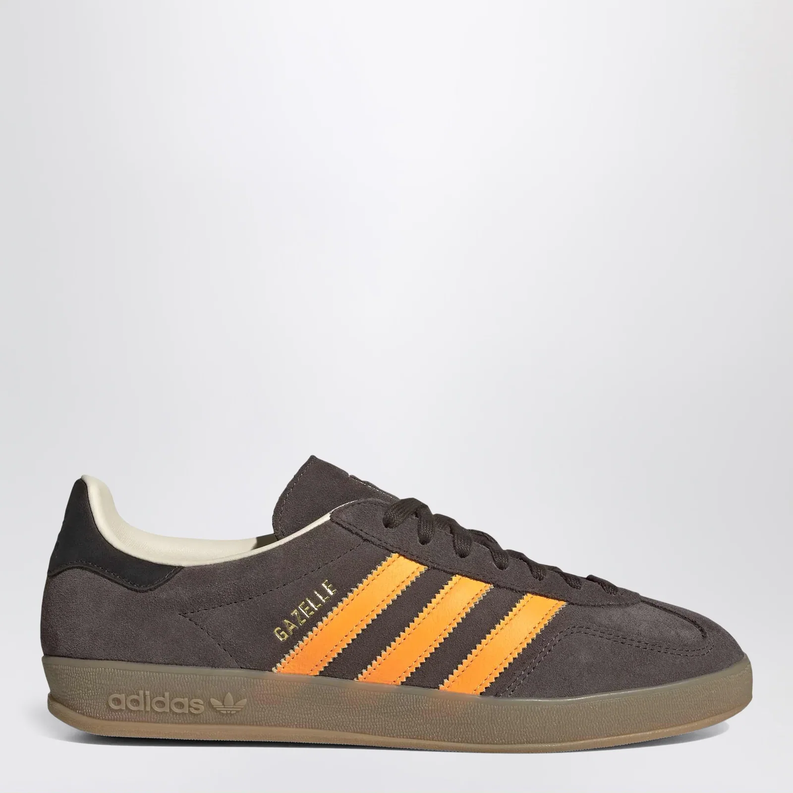 adidas Originals Sneakers Gazelle Indoor Brown / Lucid Tangerine / Wonder White