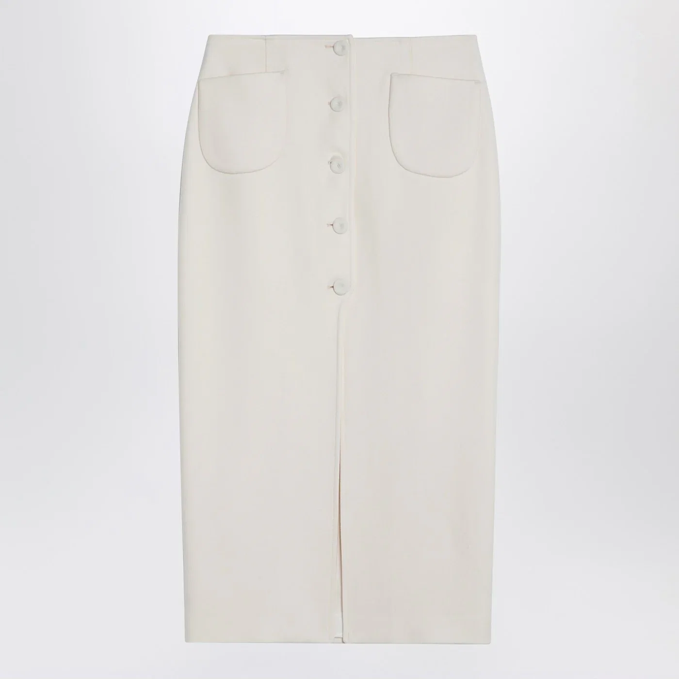 Margaux Lönnberg White Jagger midi skirt