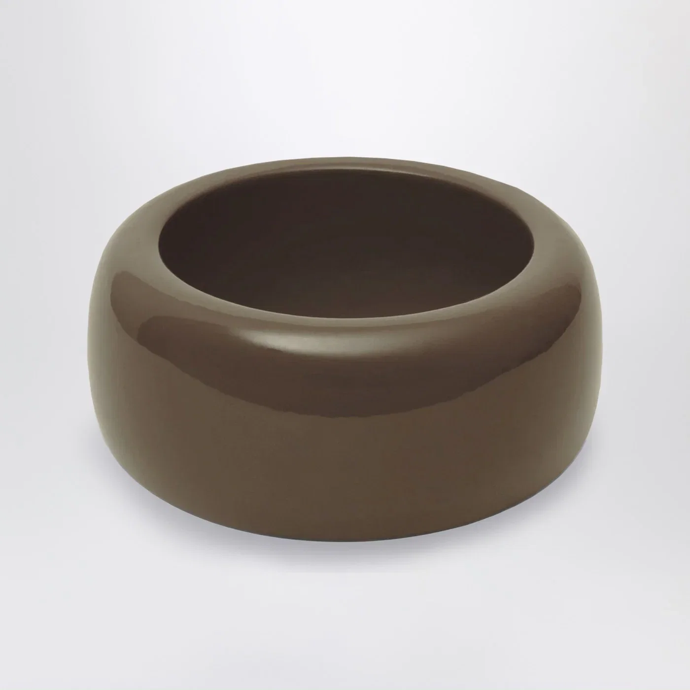 The Frankie Shop Glossy TFS bracelet in khaki
