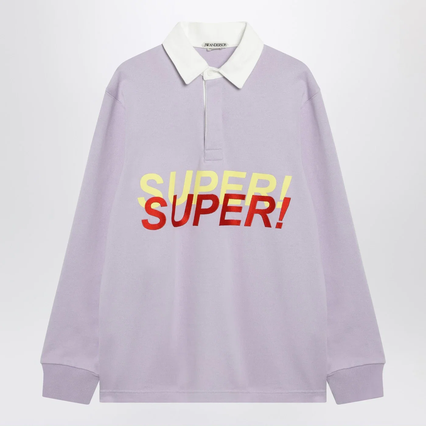 JW Anderson Lilac Super Super polo shirt
