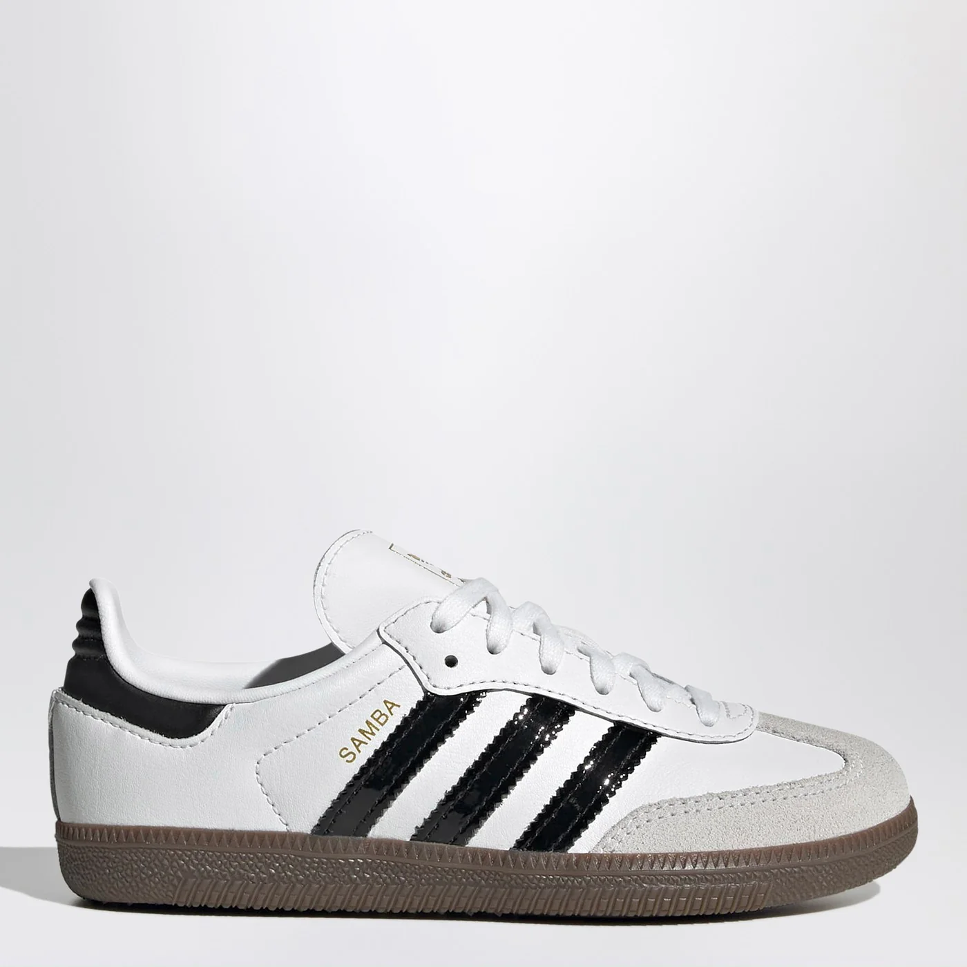 adidas Originals Samba white/black Sneakers with elastic laces