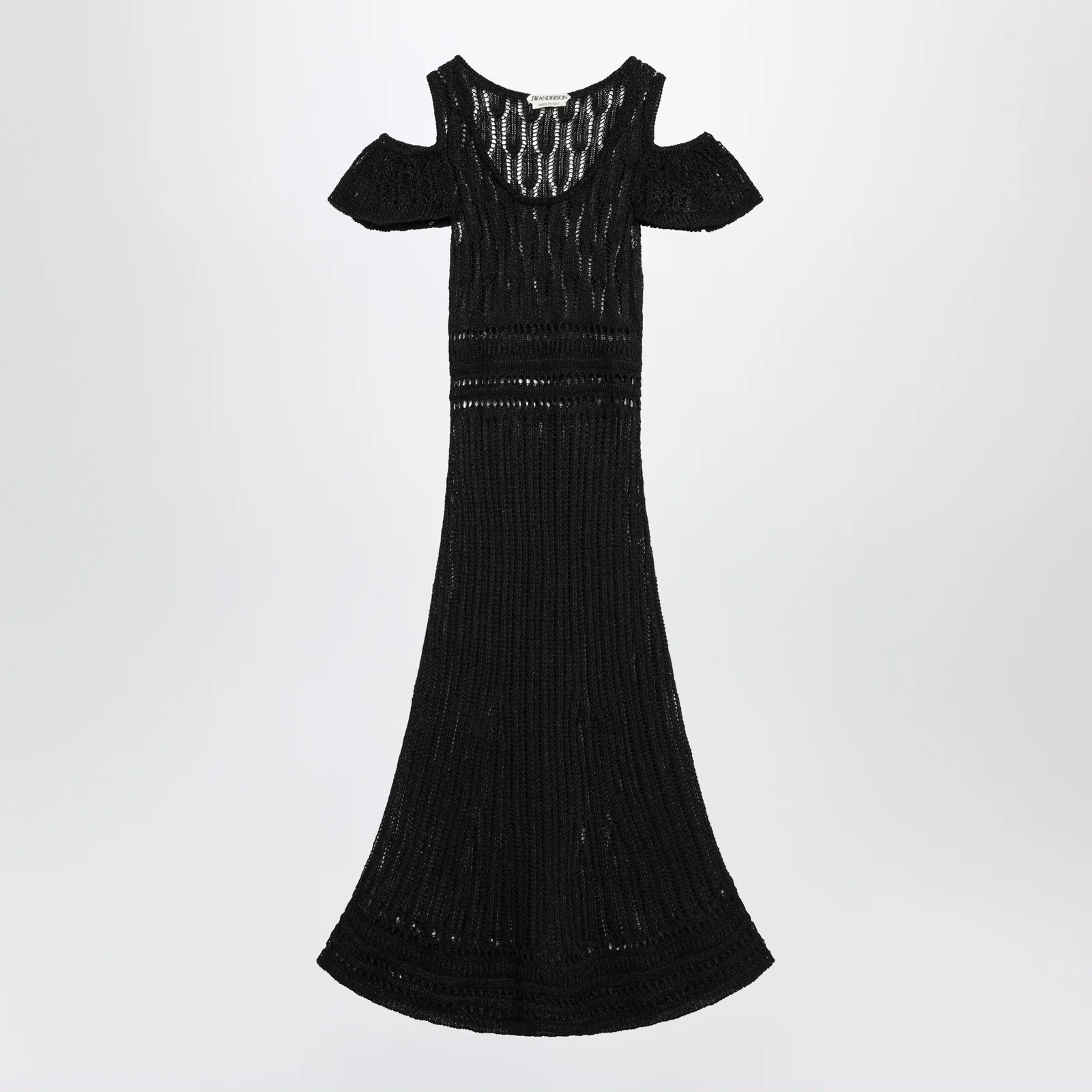 JW Anderson Black Crochet Dress