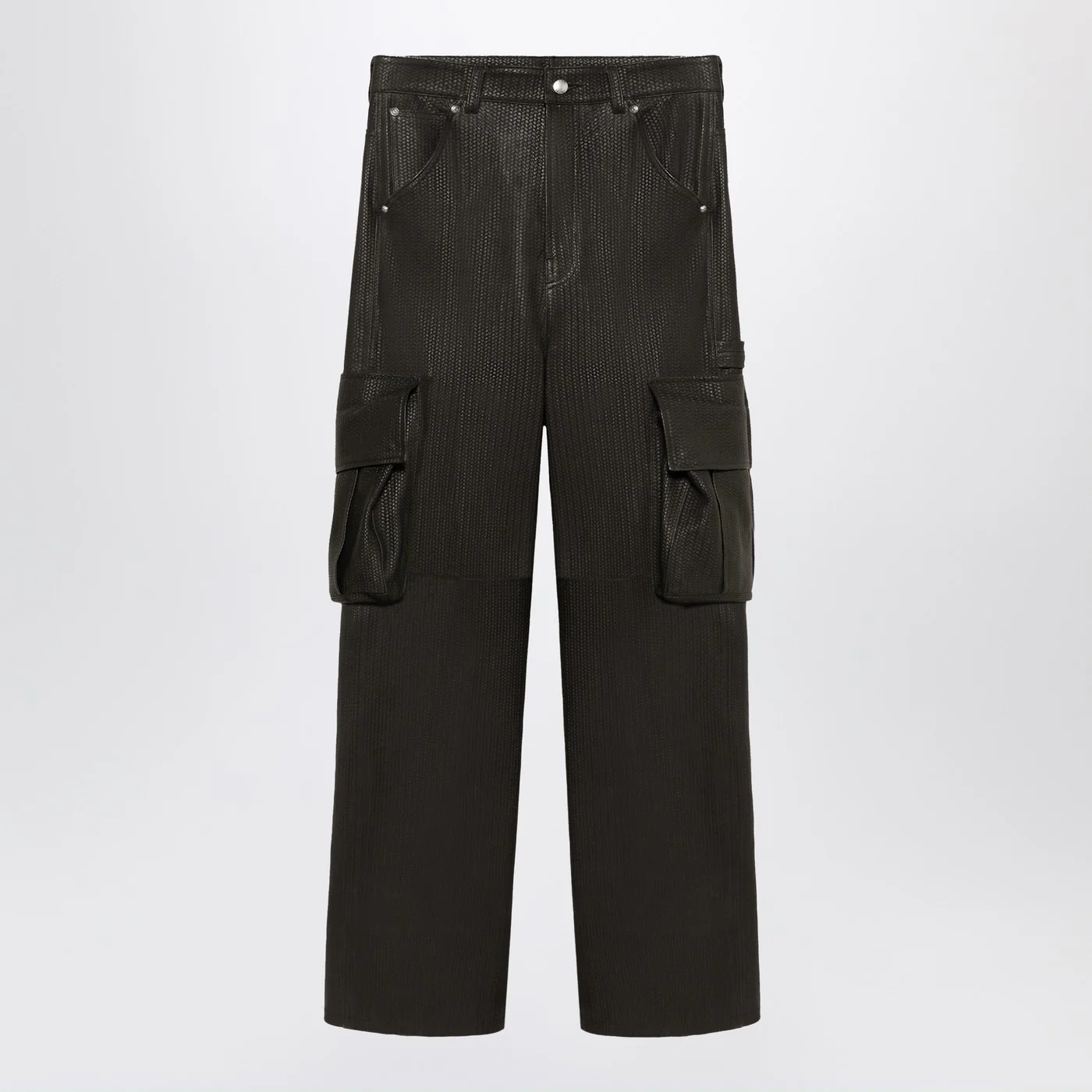 1989 STUDIO Intreccio Leather Cargo