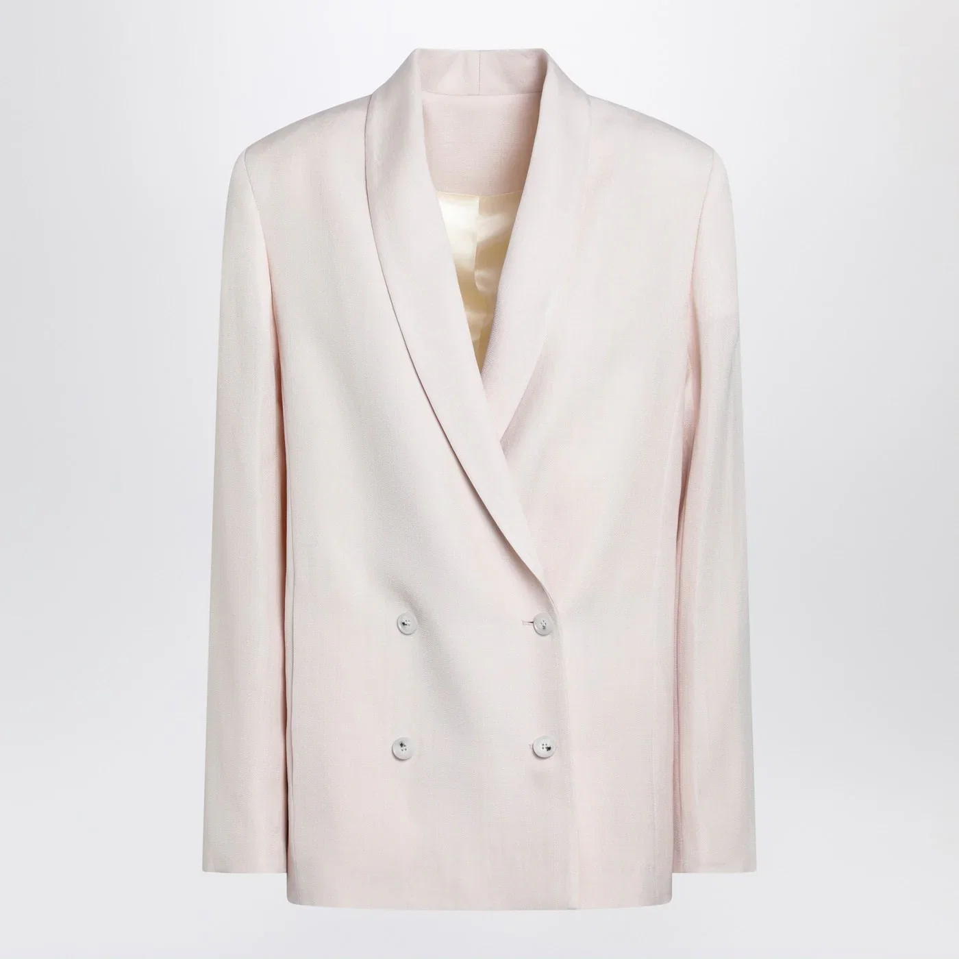 LouLou De Saison Minka oversized jacket in light pink