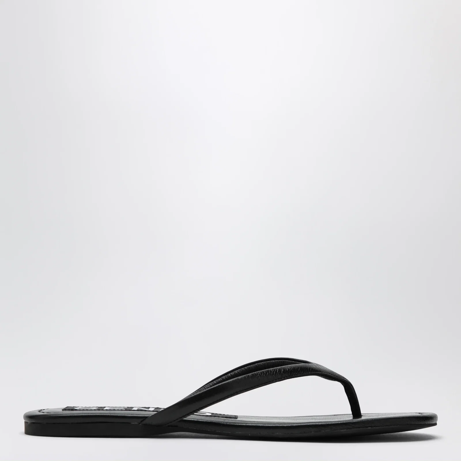 SENSO Ebony leather Nora slides