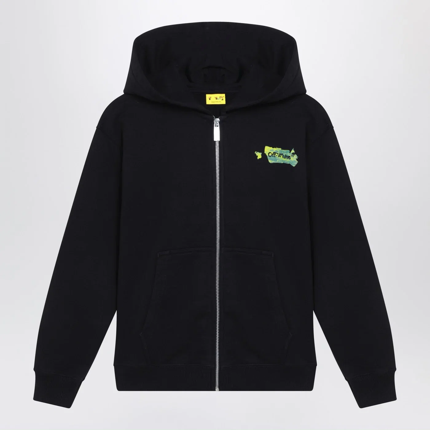 Off-White™ Black Arrow Acrylic zip sweatshirt