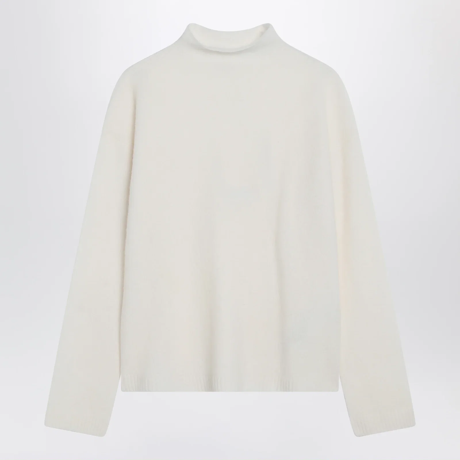 Max Mara Ivory cashmere-blend sweater