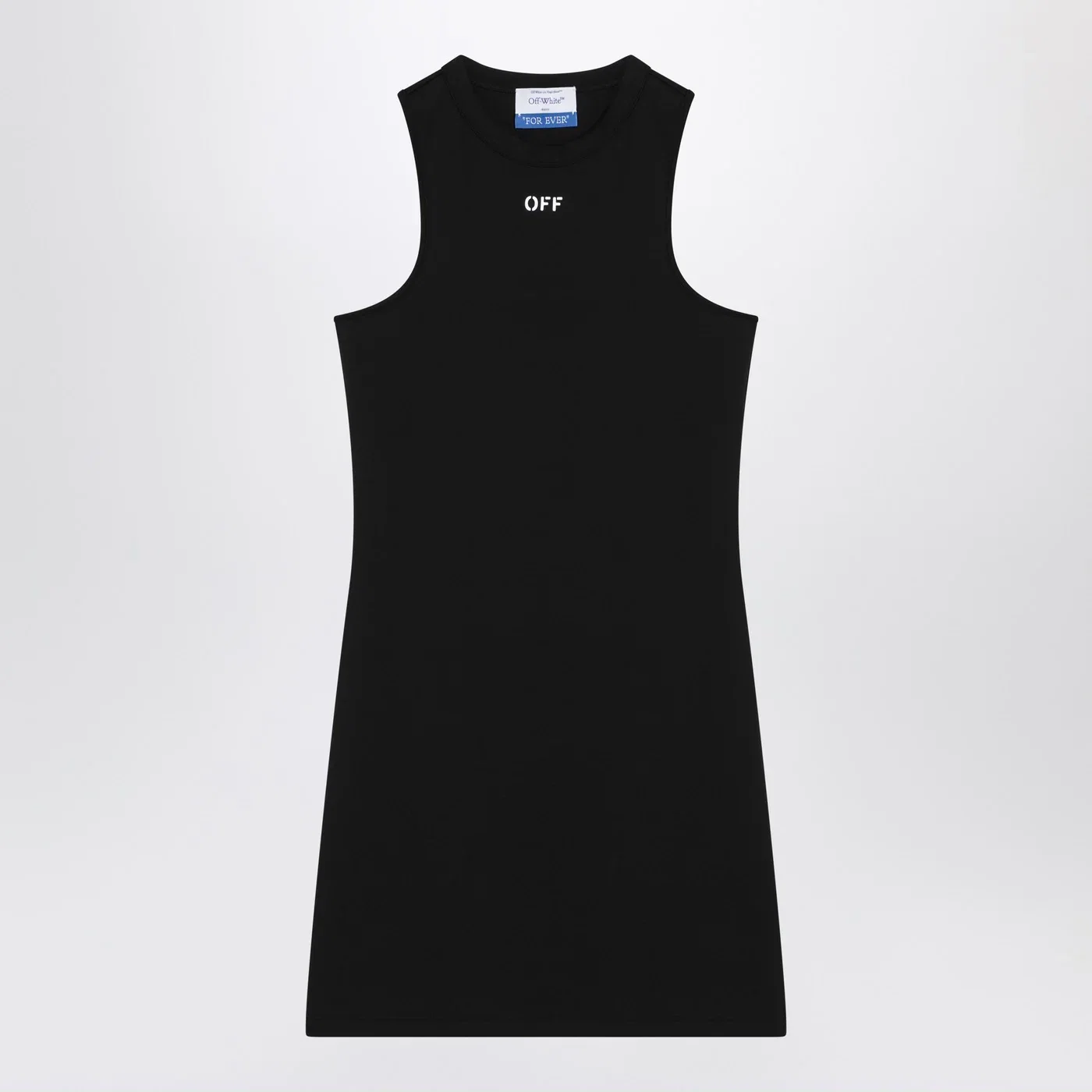 Off-White™ Black mini dress with logo