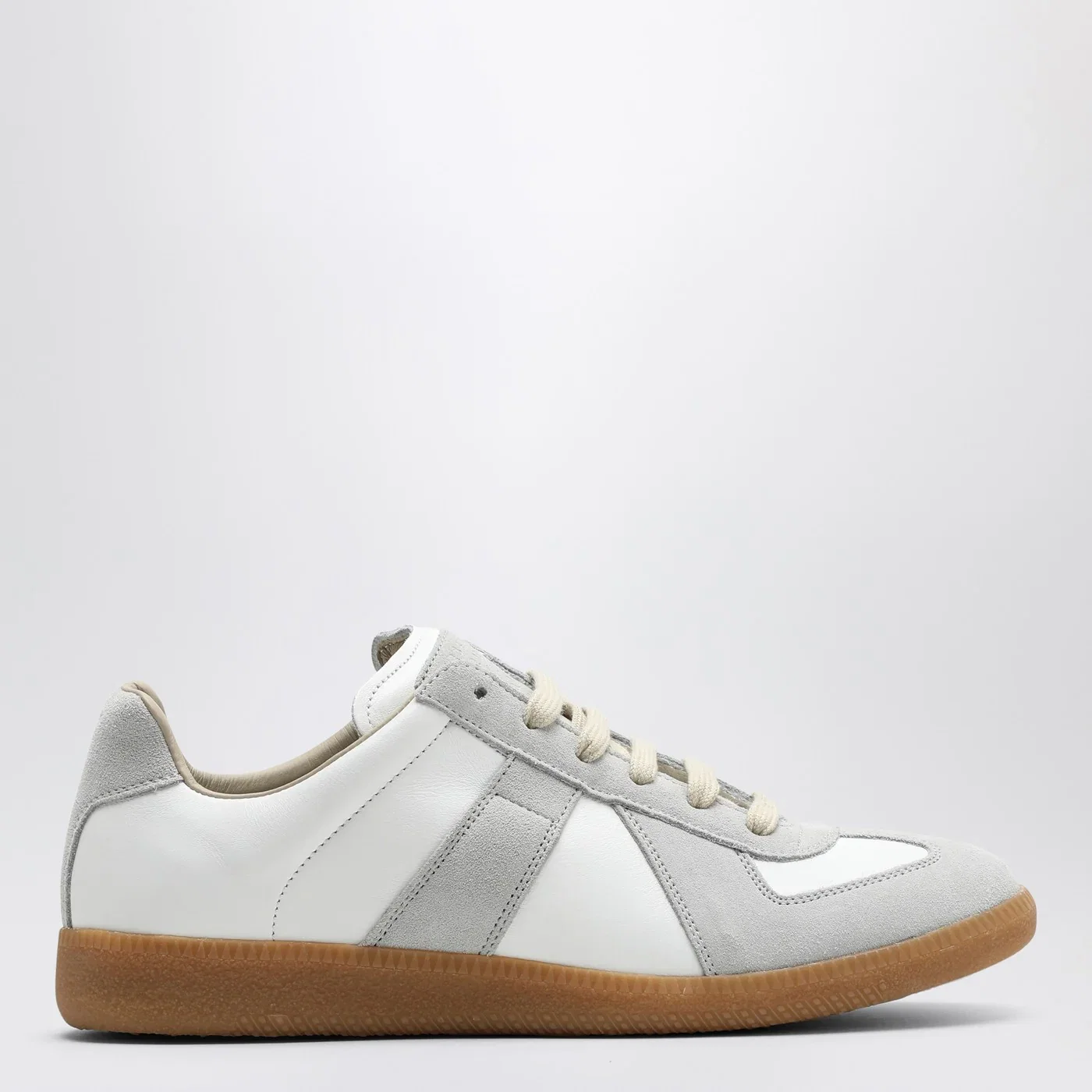 Maison Margiela Grey and white Replica Sneakers