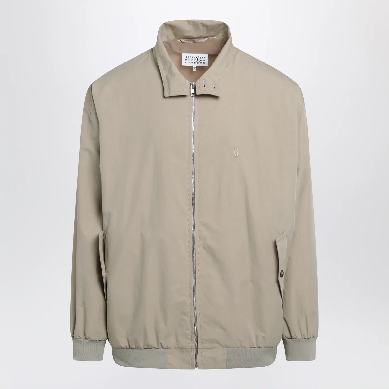MM6 Maison Margiela Zip-up jacket in cotton blend