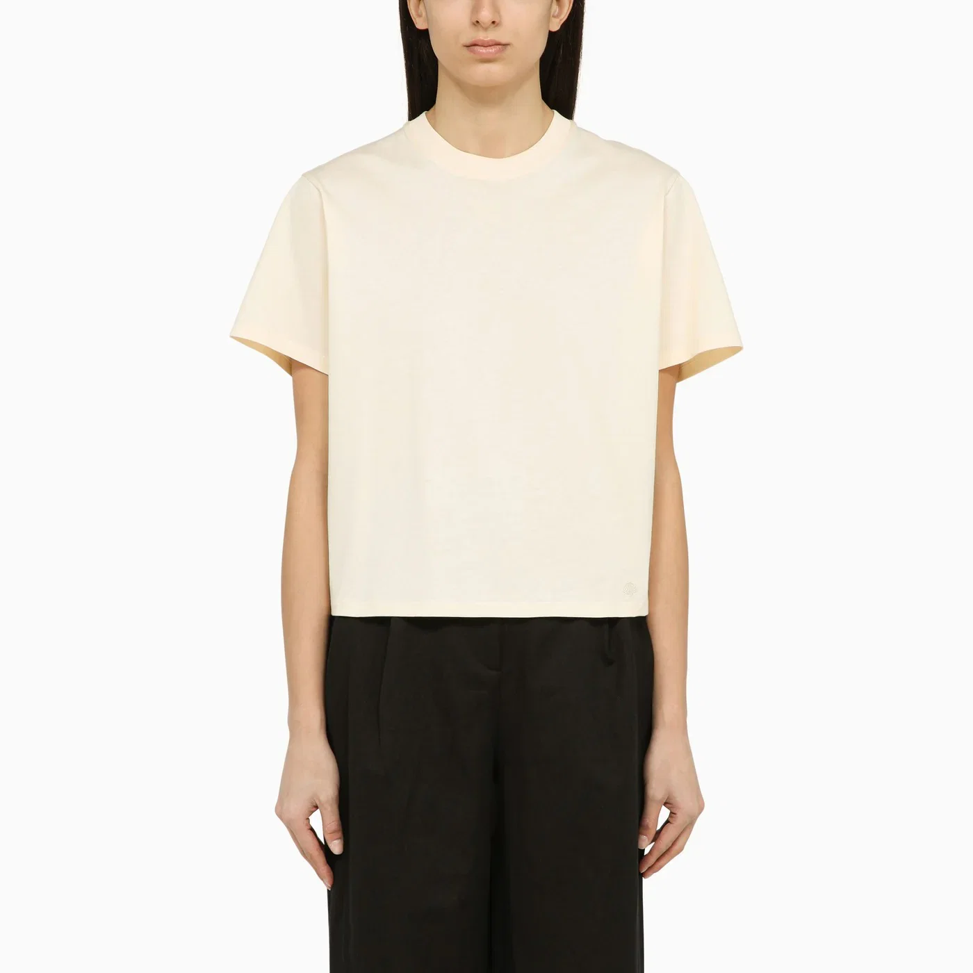 LouLou De Saison Ivory crew-neck t-shirt