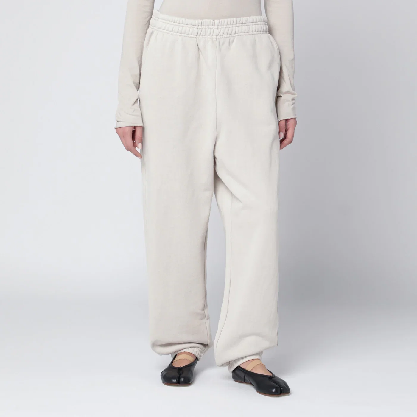 Entire Studios White cotton joggers