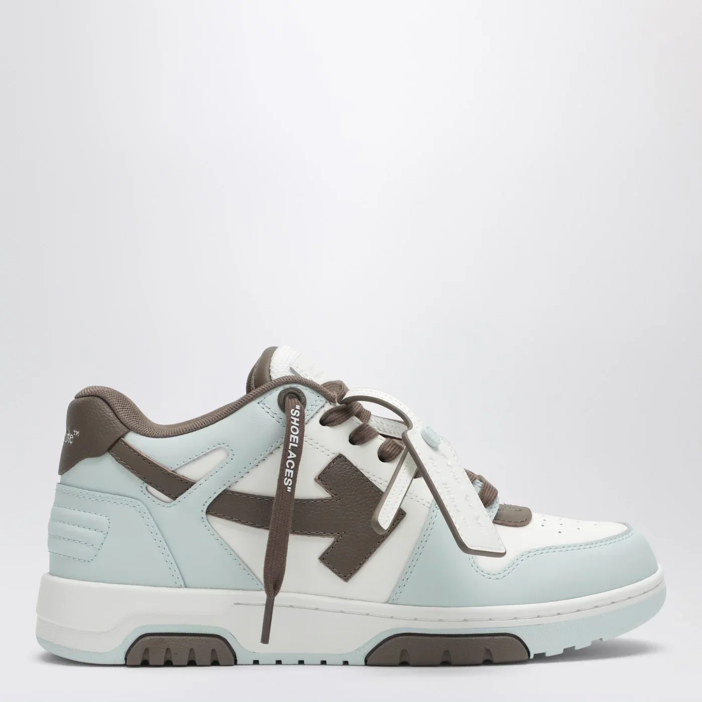 Off-White™ Out Of Office Sneakers white/light blue/brown
