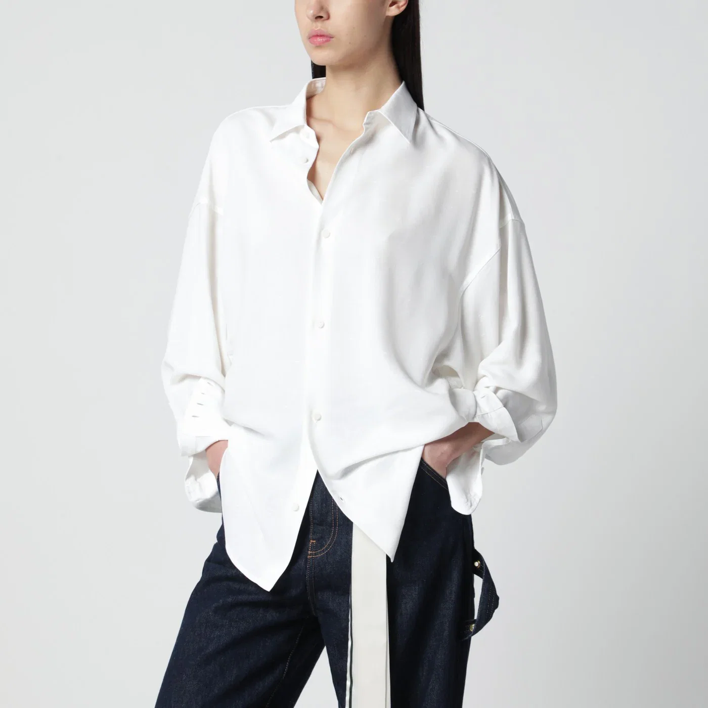 DARKPARK White jersey shirt